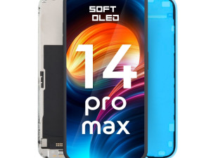 Iphone 14 Pro Max Soft Oled LCD Displej Touch Screen