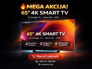 Televizor Tesla 65'' 65E655BUS Google TV 65E655 Smart