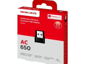 USB WIFI Adapter Mercusys MA20N AC650