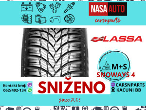 LASSA 235/40R18 ZIMSKA GUMA MS M+S 235 40 R18 - 181.99KM