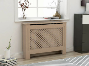 Pokrov za radijator 112 x 19 x 81 cm MDF
