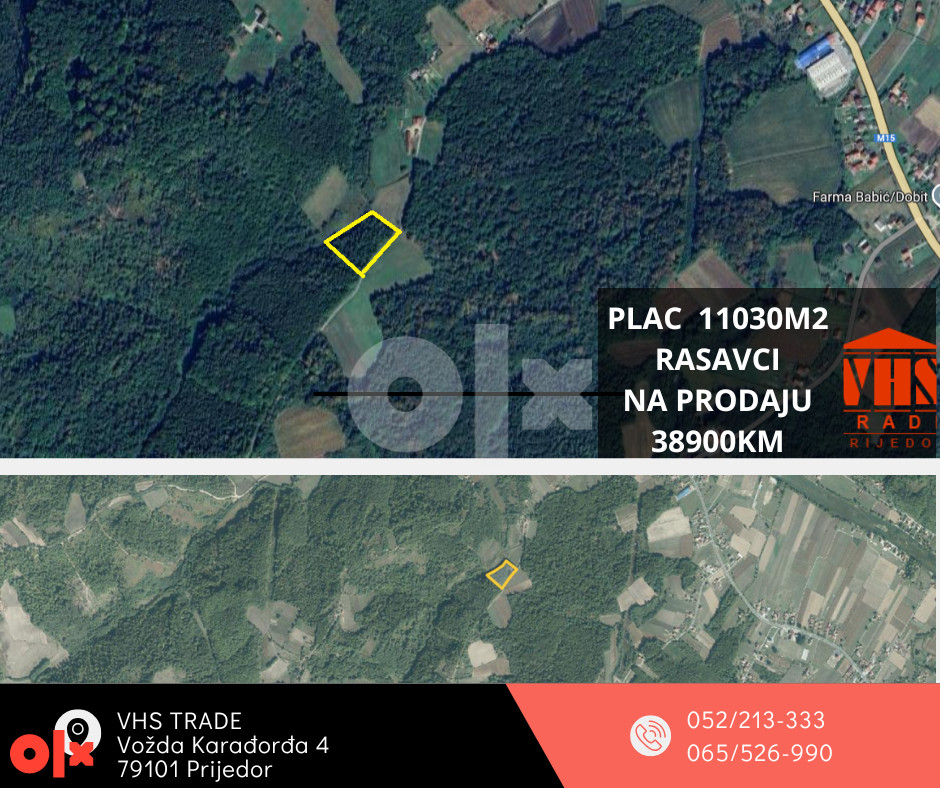 Zemljište Prijedor 11030m2