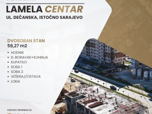 Dvosoban stan - Dečanska, Istočno Sarajevo
