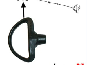 Rucica/guma za otvaranje poklopca rezervoara Buba 8188000100