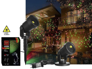 Laser projektor lampice vrtni party nova godina disco