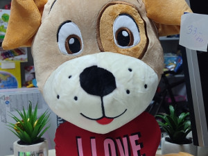 Pas psić plišane igračke ljubimci poklon ljubav