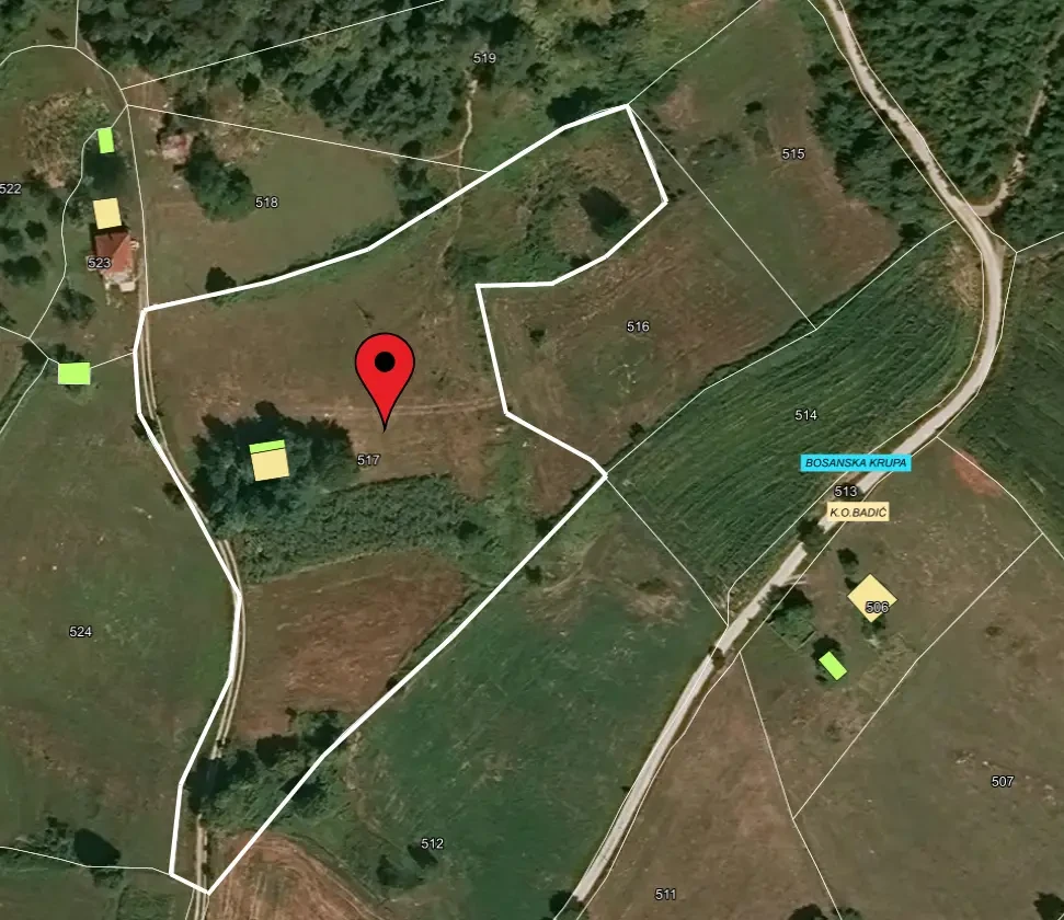 EOS / Zemljište / Bosanska Krupa / 10 630 m2