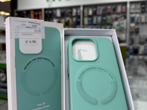 IPHONE 15 PRO KOŽNA MAGSAFE MASKICA