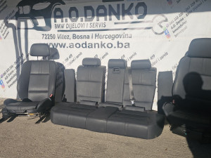 BMW x3 e83 Crna koža profilisana M  sjedišta grijanje s73