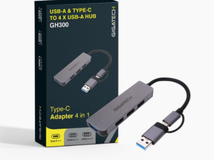 USB razdjelnik Gigatech USB i C/4xUSB