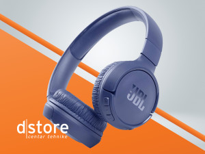 JBL Slušalice, bežične, Bluetooth, boja plava,T5 dstore