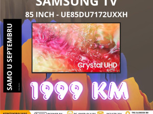 SAMSUNG 85" TV UE85DU7172UXXH SAMSUNG 85DU7172