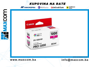 Tinta CANON PFI-1000 Magenta