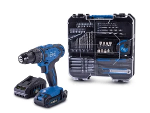 Scheppach aku bušilica sa 74 komada pribora IXES C-DTB74