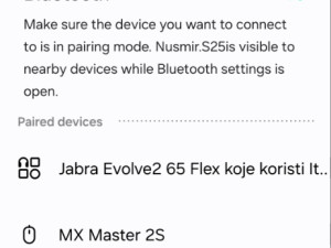 Jabra slusalice 65 flex blu tu