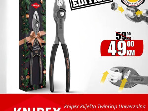 Knipex Kliješta TwinGrip Univerzalna 200mm Limited 82 01 200 S02