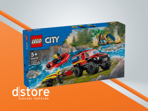Lego Vatrogasno vozilo 4x4 sa spasilačkim čamcem dstore