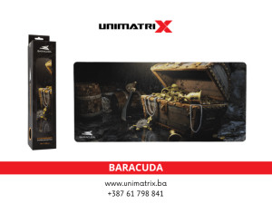 Podloga za miš XL Baracuda STORMBRINGER 75x35cm