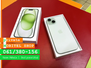 Iphone 15 128GB Green - KAO NOVO, GARANCIJA
