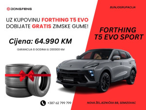 Forthing T5 Evo SportLine AKCIJA! GRATIS ZIMSKE GUME