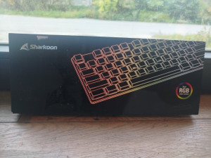 Sharkoon PureWriter RGB TKL Mehanička Low Profile tastatura