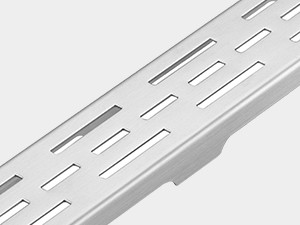 TUŠ KANALICA 10X50CM SIVA 2400012