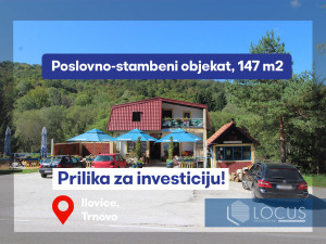 LOCUS prodaje: Restoran sa motelom, Ilovice, Trnovo
