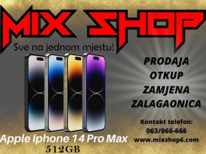 Apple Iphone 14 Pro Max 512GB *TOP* *Garancija*Zamjena*