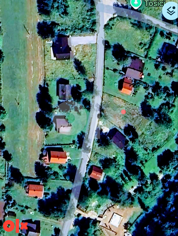 Zemljište Trnovo Rajski do, u zk ucrtana kuća