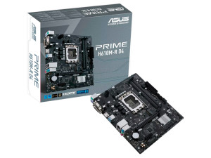 ASUS PRIME H610M-R-SI LGA 1700, 2x DDR5,1x M.2,6xUSB 1x DP, 1x...