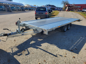 Prikolica 4.5 slepa šlepa  KIP SISTEM/10ka točak/ravan pod/