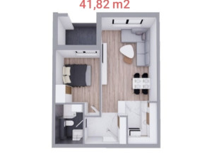 OSAM STANOVA OD 41 m2 DO 71 m2 NA PAPRIKOVCU photo 3