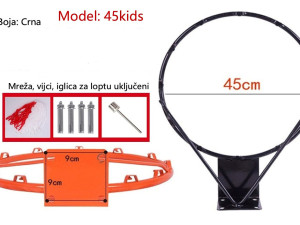 Košarkaški obruč kids 45cm