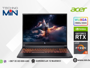 Acer Nitro 5 - 16" Ryzen 5 240, 16GB RAM, 512GB SSD, RTX 5050