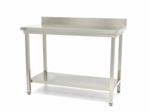 Inox radni stol 60x120 sa zaledzem Maxima Holand
