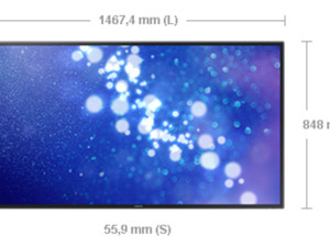 Samsung DM Series Digital Signage (DM65E) panel 65"