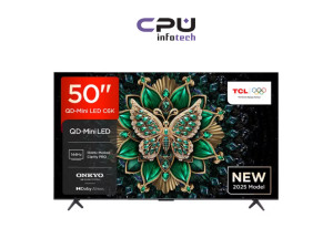 TV TCL 50" C6K 4K Mini LED Google TV 144Hz  50C6K
