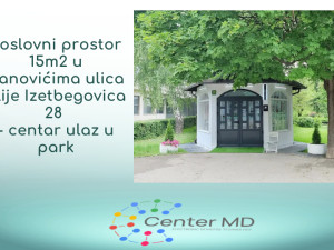 Izdaje se poslovni prostor Banovići 15m2