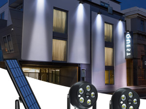 Vrtna solarna lampa Garden Fresh sa panelom