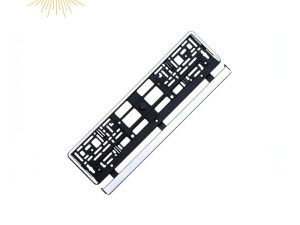 Univerzalni hrom PVC ram / okvir za tablice 2KOM