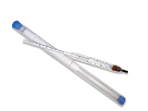 Alkoholmetar grad gradus sa termometrom za rakiju TLOS