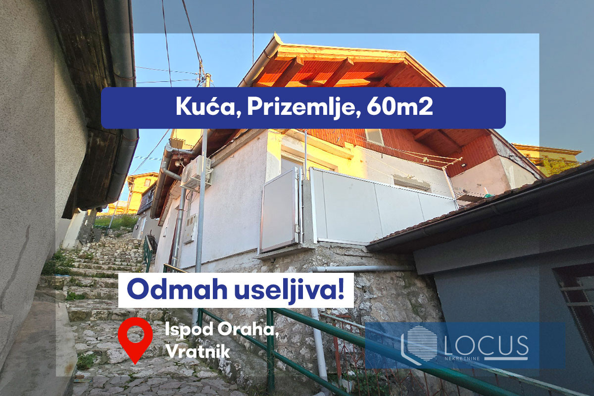 LOCUS: Adaptirana kuća, ul. Ispod Oraha, Vratnik