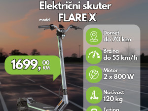Električni trotinet MS Energy FLARE X