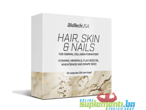 BIOTECHUSA HAIR/SKIN/NAILS (54caps)