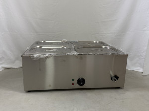 Bain marie sa 4GN posude 4x1/2GN