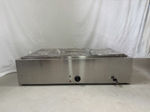 Bain marie sa 6GN posuda 6x1/2GN