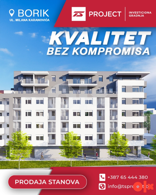 Trosobni stanovi u izgradnji, 78-79 m2, Borik, Banja Luka 6