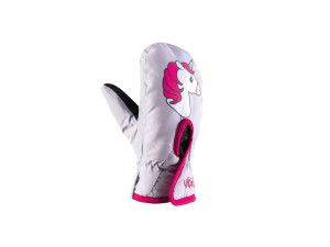 02304 SKI RUKAVICE VIKING DEČIJE KIDDO light grey pink vel. 4