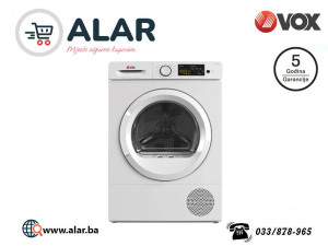 VOX sušilica 7 kg toplotna pumpa THP 710E