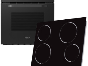 Tesla ugradbeni set pećnica BO301MB + ploča HV6401MB